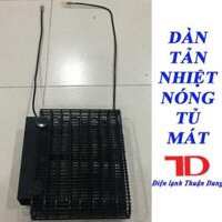 Dàn tản nhiệt tủ mát, dàn nóng cuộn dùng cho lốc tủ lạnh 1/5, 1/6hp