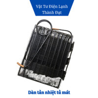 Dàn tản nhiệt tủ mát, dàn nóng cuộn dùng cho lốc tủ lạnh 1/5, 1/6hp
