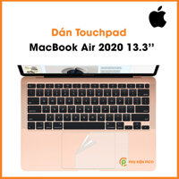 Dán Touchpad MacBook Air 2020 13,3 inch PPF cao cấp dẻo trong suốt