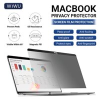 ✚Dán từ tính chống nhìn trộm Cho Macbook Ari , Pro 13 inch  M1, 14 2021 chính hãng Wiwu Magnetic Privacy