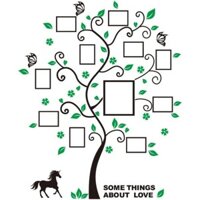 Dán Tường Họ Cây Dán Tường DIY Khung Ảnh Cây Nhớ Decal Dán Tường Tự Dính Giấy Dán Tường Trang Trí