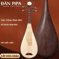 Đàn Tỳ Bà Cao Cấp - Pipa Trung Quốc Gỗ Hương - Gỗ Mun Hoa Đuôi Công Nhập Khẩu {Ánh dương - Store}
