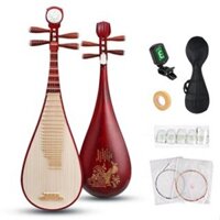 Đàn Tỳ Bà VN Gỗ Tự Nhiên - Đàn Pipa Trung Quốc Gỗ Hương Chất Lượng