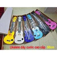 ĐÀN UKELELE GHITA MINI 58CM DÂY CƯỚC CAO CẤP