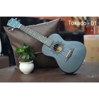 Đàn Ukulele cao cấp Tokado màu xanh lá trầm Huyền Bí