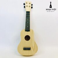 Đàn Ukulele Concert 23 Inch / Soprano 21 Inch - Gỗ mộc - Đồ Chơi Nhạc Việt