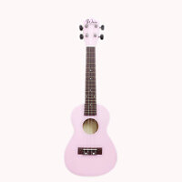 Đàn Ukulele Concert Gỗ Woim Size 23 Inch Full Phụ Kiện Tặng Khoá học Miễn Phí - Hồng nhạt