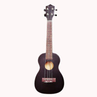 Đàn Ukulele Concert Gỗ Woim Size 23 Inch Full Phụ Kiện Tặng Khoá học Miễn Phí - Đen