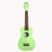Đàn Ukulele Concert Gỗ Woim Size 23 Inch Full Phụ Kiện Tặng Khoá học Miễn Phí - Xanh lá cây