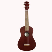 Đàn Ukulele Concert Gỗ Woim Size 23 Inch Full Phụ Kiện Tặng Khoá học Miễn Phí - Nâu