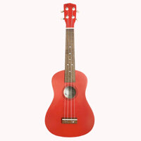Đàn Ukulele Concert Gỗ Woim Size 23 Inch Full Phụ Kiện Tặng Khoá học Miễn Phí - Đỏ