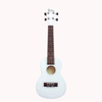 Đàn Ukulele Concert Gỗ Woim Size 23 Inch Full Phụ Kiện Tặng Khoá học Miễn Phí - Trắng