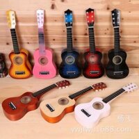 ĐÀN UKULELE DÂY THÉP 58CM PHỐI MÀU CÁ TÍNH mã số sku YC9477