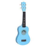 Đàn Ukulele soprano Gỗ 100% 33A15-Xa (màu Xanh dương)