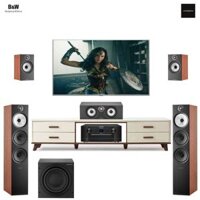 Dàn Xem Phim 5.1 XP134-TV (B&W 603 Anniversary Edition + B&W HTM6 S2 Anniversary Edition + B&W 606 Anniversary Edition + Sub B&W ASW610 + Marantz SR6015)