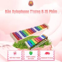 Đàn Xylophone T’rưng 8-15 Phím Đủ Màu Sắc Tặng Dùi Gỗ