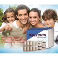 Danbumin  viên uống Abumin , Betaglucan giúp tăng miễn dịch, thải độc cơ thể, bổ sung vitamin