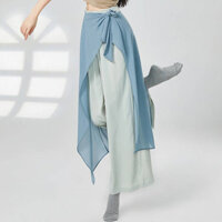 Dance Pants Women's New National Style Modern Dance Ballet Classical Dance Elegant Exercise Clothing Performance Costume Gauze Dress New Wear Match 3NYY