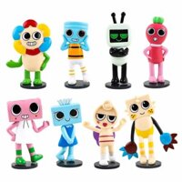 Dandy's World Figures Toy Set Collection Model Shrimp Sprout Ornament Gifts