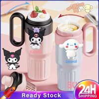 【Đang Bán】 Cốc đựng Nước Hello Kitty Cinnamoroll Anime Kuromi MINISO Dễ Thương Kawaii Bằng Thép Không Gỉ Có ống Hút đựng Bình Nước Quà Tặng Cho Trẻ Em