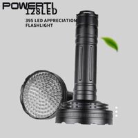 Đang BÁN Đèn pin Blacklight, Máy dò nước tiểu cho thú cưng 128 LED 395nm Blacklight cho nước tiểu cho chó / mèo, Máy dò bọ cạp hợp kim nhôm để xác định tiền giả