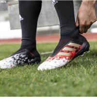 ĐẲNG CẤP Giày thể thao ngoài trời Adidas Predator Telstar 18+ FG Giày bóng đá 101 new hot