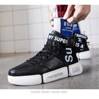 ĐẲNG CẤP TT Giày sneaker nam cổ cao [FREESHIP] D387 shop Địch Địch chuyên giày nam đẹp