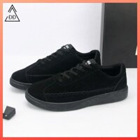 ĐẲNG CẤP TT Giày sneaker nam full đen kiểu da lôn DD389 Shop ĐỊCH ĐỊCH
