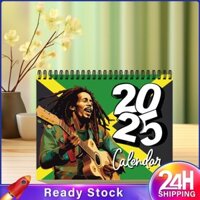 [Đang Giảm Giá] Lịch để Bàn Mini 2025 Phim Hoạt Hình Dễ Thương Bob Marley Lịch Cuộn Nhỏ để Bàn Trang Trí Máy Tính để Bàn Quà Tặng Ngày Lễ