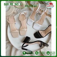 [Đang Sale – FreeShip] GIÀY SANDAL NỮ GÓT VUÔNG CAO 7CM MÃ HH1 (SANDAL) | H031