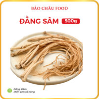 Đằng sâm hàng loại 1, sợi to, vàng, đảng sâm làm trà, sắc nước, hỗ trợ bồi bổ sức khỏe 500gr