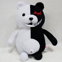 Dangan Ronpa Super Danganronpa 2 Búp bê đồ chơi sang trọng hình gấu đen trắng dành cho trẻ em
