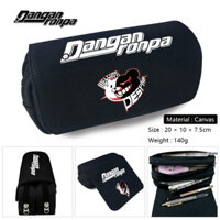 Danganronpa Thời Trang Đen Hoạt Hình Canvas Sinh Viên Văn Phòng Phẩm Hộp Đựng Quà Tặng
