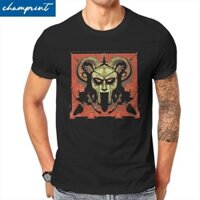 Dangerdoom Madlib Áo Sơ Mi Nam Cotton Vintage Áo Thun Cổ Tròn Madvillain Mf Doom Tee Áo Sơ Mi Tay Ngắn Áo Đảng