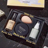 dangkhoa Set Trang Điểm PRETTY MAKEUP HANRU 4 Món
