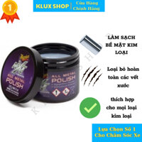 ĐÁNH BÓNG KIM LOẠI - MEGUIAR’S - SÁP SÁNG BÓNG KIM LOẠI, CROM, LOGO, VÀNH XE HƠI Hộp đánh bóng kim loại