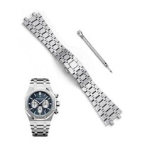Dành cho 26mm AP Audemars Piguet dây đeo bằng thép sồi 41mm 15400 15500 316L dây đeo đồng hồ bằng thép không gỉ