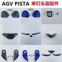 Dành Cho AGV Pista Mũ Bảo Hiểm Phụ Kiện Ống Kính Móng Tay Đơn Đế Khóa Miệng Nắp Cửa Sổ Phù Hợp Với Pista GPR / GPRR