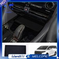 Dành Cho ALPHARD / VELLFIRE 40 Serise 2023 + Bảng Điều Khiển Trung Tâm Thảm Sạc Không Dây Miếng Lót Chống Trơn Trượt RHD Phần Phụ Kiện