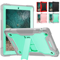 Dành Cho Apple iPad 2 3 4 9.7 2017 2018 mini 4 5 A1395 A1416 A1458 A1822 A1893 A1954 A1538 A1550 A2124 A2133 Ốp Lưng Silicon An Toàn Cho Trẻ Em PC Hybrid Chống Sốc Đứng Vỏ Máy Tính Bảng