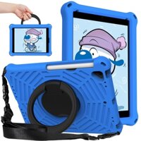 Dành Cho Apple iPad 9.7 2018 2017 Air 1 2 Pro 9.7 2016 A1474 A1566 A1673 A1822 A1823 A1893 A1954 Ốp Lưng EVA Trẻ Em Vòng Kéo An Toàn Chống Sốc Dây Đeo Vai Đứng Vỏ Máy Tính Bảng