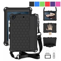 Dành Cho Apple iPad 9.7 2018 2017 Air 1 2 Pro 9.7 2016 A1474 A1475 A1566 A1673 A1674 A1822 A1823 A1893 A1954 Ốp Lưng EVA Trẻ Em An Toàn Chống Sốc Dây Đeo Vai Đứng Vỏ Máy Tính Bảng