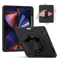Dành Cho Apple iPad Pro 12.9 inch 2022 2021 2020 A2764 A2436 A2437 A2378 A2379 A2461 A2069 A2232 A2229 Ốp Lưng Trẻ Em PC Chống Sốc + TPU Combo Đứng Vỏ Máy Tính Bảng