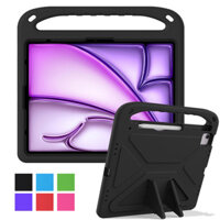 Dành Cho Apple iPad Pro 12.9 inch 2022 2021 2020 A2764 A2436 A2437 A2378 A2379 A2461 A2069 A2232 A2229 Ốp Lưng EVA Di Động Chống Sốc Trẻ Em An Toàn Tay Cầm Đứng Vỏ Máy Tính Bảng