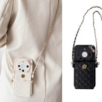 Dành Cho Apple iPhone 16e 16 15 14 13 12 11 Pro Max 14 15 Plus X XR XS Max 7 8 6 6S Plus Ví mini Giá Đỡ Ví Đứng Dây Đeo Dây Mềm Ốp lưng