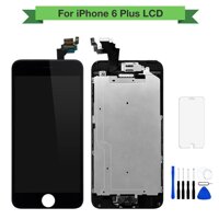 "Dành cho Apple iPhone 6 PLUS LCD Màn Hình + Bộ Số Hóa Cảm Ứng + Nút Home + Tặng Tai Nghe Chụp Tai Loa Mặt Trước camera dành cho iPhone 6 PLUS A1522 A1524 A1593 5.5 ""AAA Thay Thế Phần với Giá Rẻ Kính Cường Lực Bộ Dụng Cụ"