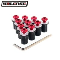 Dành Cho APRILIA RS 125 RS125 RSV4 Fairing Bộ RSV 1000 Tuono Xe Máy Kính Chắn Gió Bu Lông Vít Đai Ốc Dây Bộ M5 5mm 10 Chiếc