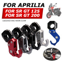 Dành Cho Aprilia SRGT200 SR GT 200 SR GT 125 SR200 GT Xe Máy Phụ Kiện Túi Hành Lý Móc Vuốt Móc Móc Treo Móc Cầm Mũ Bảo Hiểm Giá Đỡ