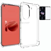 Dành Cho Asus Zenfone 3 ZE552KL ZE520KL 4 ZE554KL 5 ZE620KL ZC600KL Max Pro M1 ZB601KL ZB602K ZB631KL ZB633KL Vỏ Điện Thoại & Kính Cường Lực Chống Sốc Túi Khí