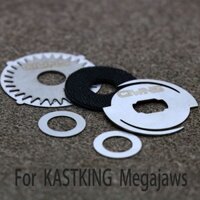 Dành cho bánh xe thả nước KASTKING Megajaws dỡ báo động thuyền câu cá sửa đổi phụ kiện